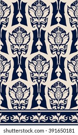 seamless contrasting classic simple elegant pattern, ornament