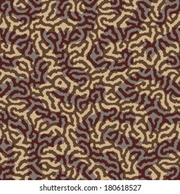 Seamless Coral Print Background Pattern