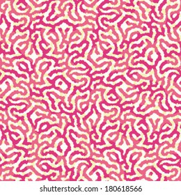 Seamless Coral Print Background Pattern