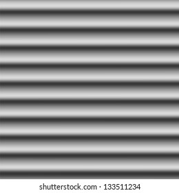 Seamless Corrugated Metal Background