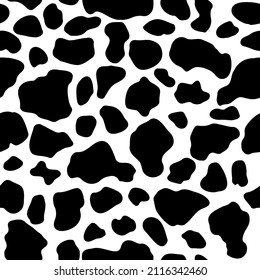 Seamless cow pattern Cow spots print