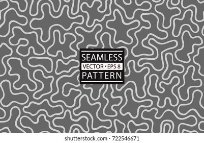 Seamless cow skin fashion pattern. Giraffe, dalmatians dog, zebra, animal fur skin texture pattern.Cow textile print. Camouflage background wallpaper. Seamless black and white vector background