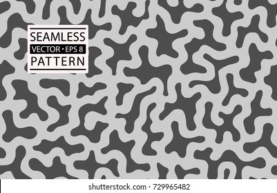 Seamless cow skin fashion pattern. Giraffe, dalmatians dog, zebra, animal fur skin texture pattern.Cow textile print. Camouflage background wallpaper. Seamless black and white vector background