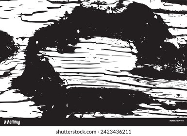 seamless cracked birch bark. texture, background, nature.