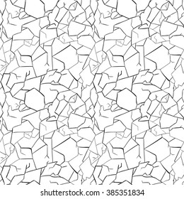 Seamless cracked surface . Background for design. Tile.