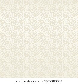 patrón floral de crema transparente; patrón clásico con flores, hojas, plantas, brotes, mariposas, abejas, insectos, moscas, brotes, brotes, brotes, rocas, gotas; ornamento de repetición de fondo