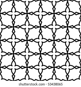 Seamless creative background. Vector.