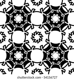 Seamless creative background. Vector.