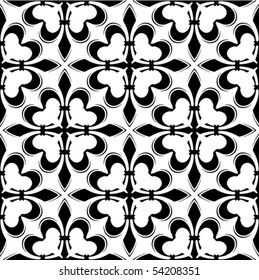 Seamless creative background. Vector.