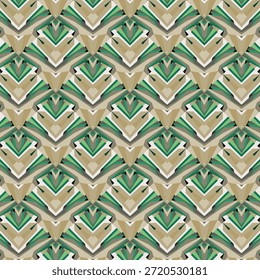 padrão geométrico criativo sem costura, ornamento, fundo abstrato moderno, impressão de moda, textura vetorial original