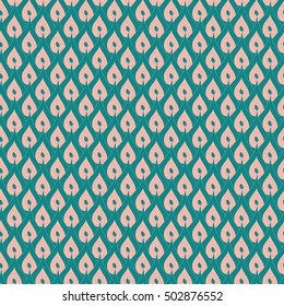 Seamless creative hand-drawn pattern of abstract elements. Vector illustration. 