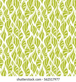 Seamless creative hand-drawn pattern of striped elements. Vector illustration.