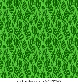 Seamless creative hand-drawn pattern of striped elements. Vector illustration.