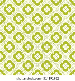Seamless creative hand-drawn pattern of stylized flowers. Vector illustration.