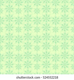 Seamless creative hand-drawn pattern of stylized flowers. Vector illustration.
