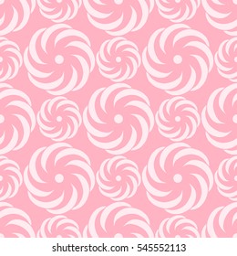Seamless creative hand-drawn pattern of stylized flowers. Vector illustration.