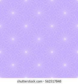 Seamless creative hand-drawn pattern of stylized flowers. Vector illustration.