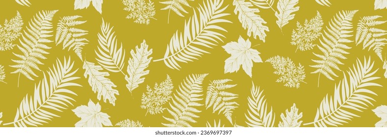 seamless Creative leaf allover floral pattern with beautiful abstract style texture and color gradient and graphic type effect texture for cover bed sheet