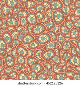 Seamless creative pattern. Pattern for printing on fabric or paper. Islam, Arabic, Indian, ottoman motifs. Petals and flowers in geometric style. Hand drawn background.