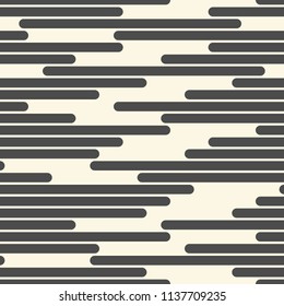 Seamless Creative Wallpaper. Abstract Black and White Background. Vector Wrapping Paper Texture