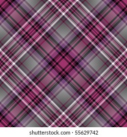 Seamless cross dark violet-grey diagonal pattern (vector EPS 10)