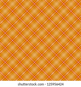 Seamless cross orange shading diagonal pattern, vector illustration