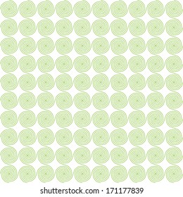 Seamless cross pattern in green color.  For banknote, money design, currency, note, check (cheque), ticket, reward. Vector . Watermark security.
