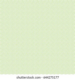 Seamless cross pattern in green color. For banknote, money design, currency, note, check or cheque, ticket, reward. Vector .