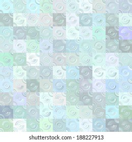 Seamless cross pattern in various color. For banknote, money design, currency, note, check (cheque), ticket, reward. Vector .