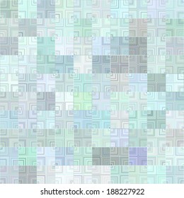 Seamless cross pattern in various color. For banknote, money design, currency, note, check (cheque), ticket, reward. Vector .