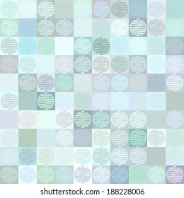 Seamless cross pattern in various color. For banknote, money design, currency, note, check (cheque), ticket, reward. Vector .
