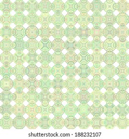 Seamless cross pattern in various color. For banknote, money design, currency, note, check (cheque), ticket, reward. Vector .