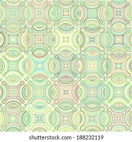 Seamless cross pattern in various color. For banknote, money design, currency, note, check (cheque), ticket, reward. Vector .