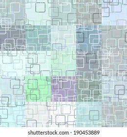 Seamless cross pattern in various color. Vector 