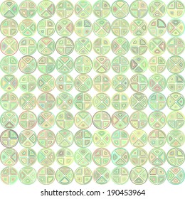 Seamless cross pattern in various color. 