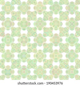 Seamless cross pattern in various color. 