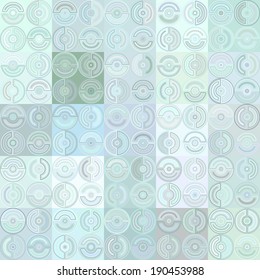 Seamless cross pattern in various color.  Vector .