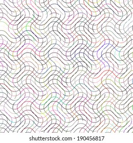 Seamless cross pattern in various color. 