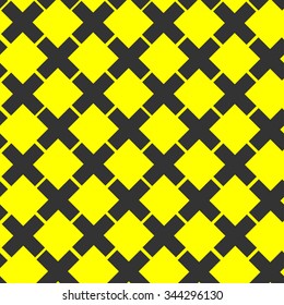 Seamless Cross Pattern, vector illustration