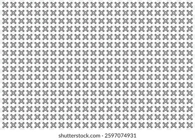 Seamless cross patterned texture for backgrounds grunge texture for design concepts. EPS 10.
