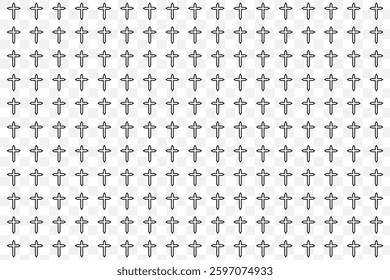 Seamless cross patterned texture for backgrounds grunge texture for design concepts. EPS 10.