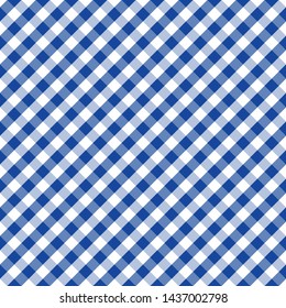 Seamless cross weave gingham check pattern, blue and white, EPS  includes pattern swatch that seamlessly fills any shape, for arts, crafts, fabrics, picnics, home decor, scrapbooks.