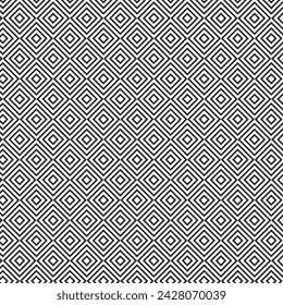 Seamless crossed lines geometric pattern, abstract minimal vector background with cross stripes, lined design for wallpaper or textile.