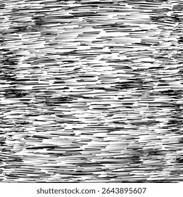 Seamless crosshatch or melange texture in black color. Handdrawn scribble pattern