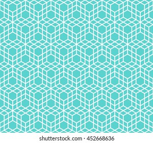 Seamless Cube Like Pattern. 