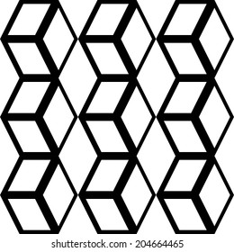 Seamless Cubes Pattern