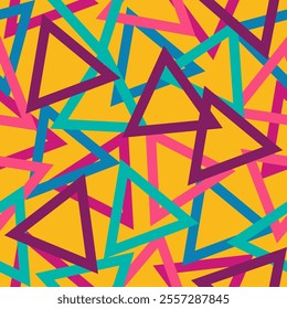 Seamless cubes vector background, rhombus and triangles boxes repeating tile pattern. illustration vetor.