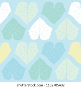 Seamless Cucumber leaves.