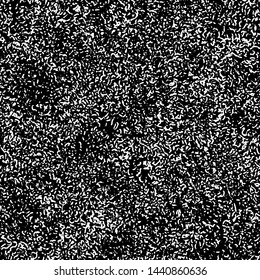 Seamless curly, hairy, fuzzy abstract monochrome pattern, texture.