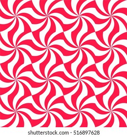 Seamless curve pattern. Modern stylish twist texture. Repeating abstract background